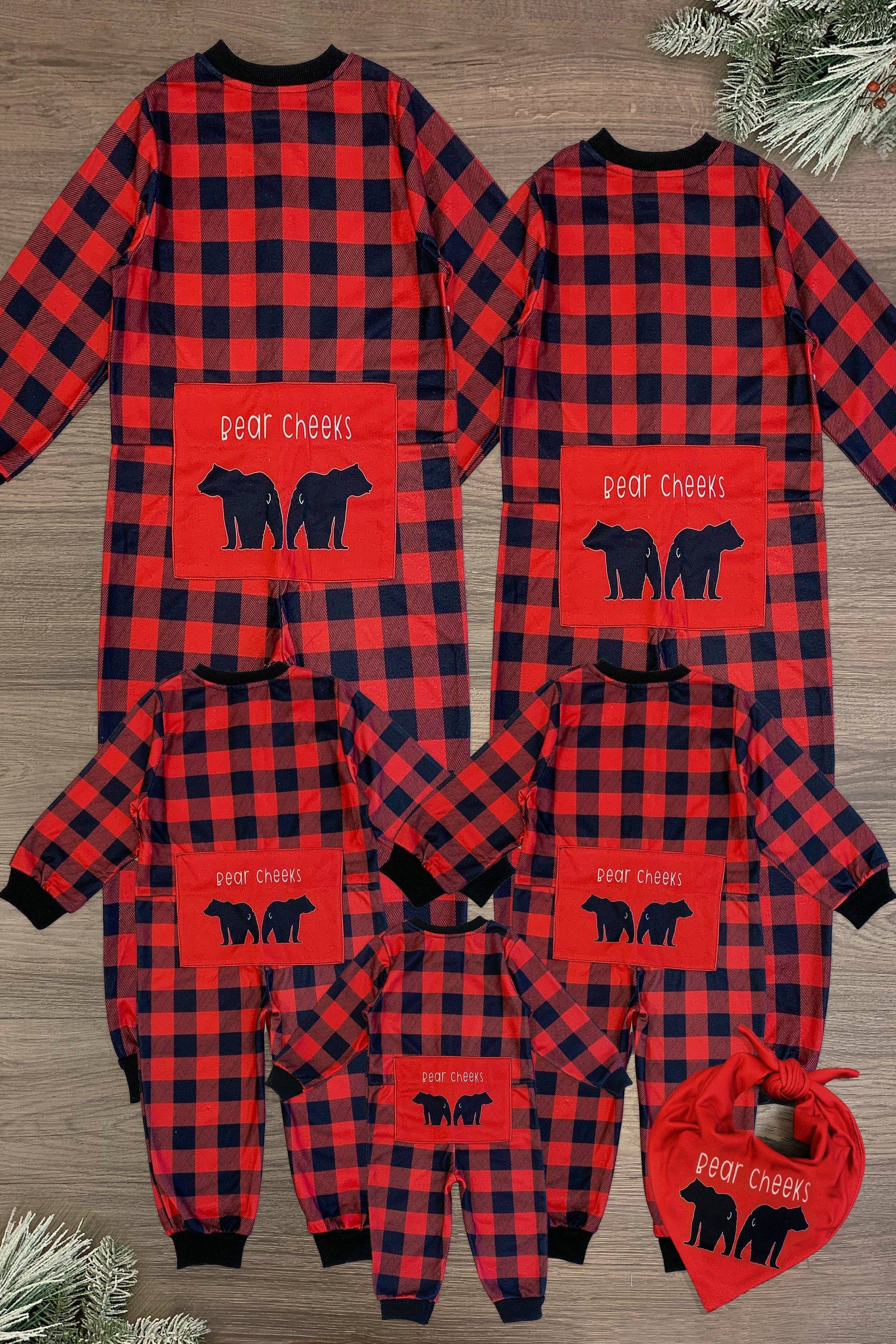 Family Buffalo Plaid Onesie Pajamas