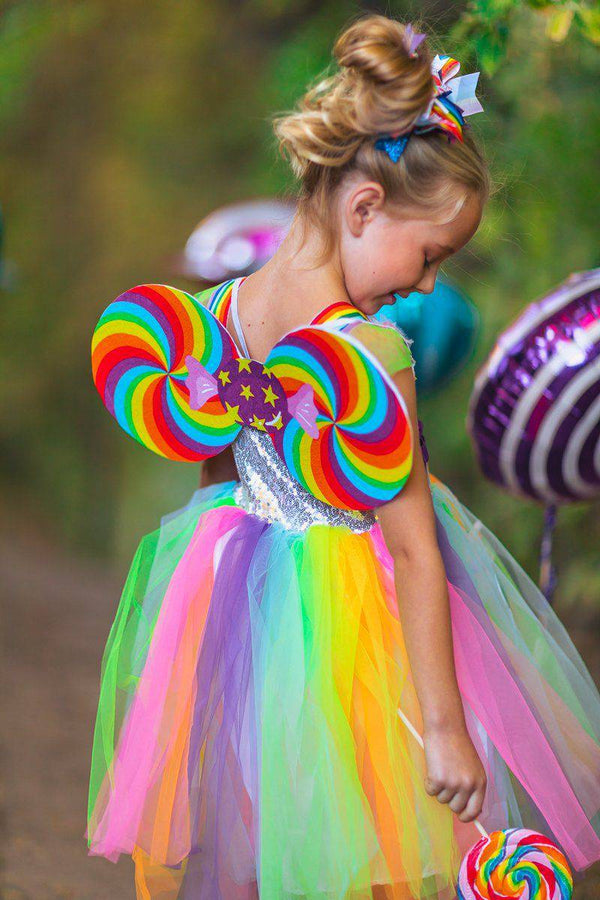 Candyland Princess Costume - 2 Piece Set - Sparkle in Pink