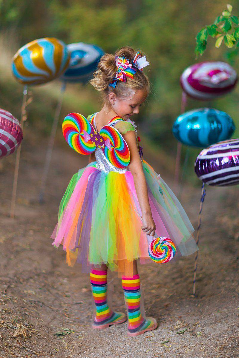 Candyland Princess Costume - 2 Piece Set - Sparkle in Pink