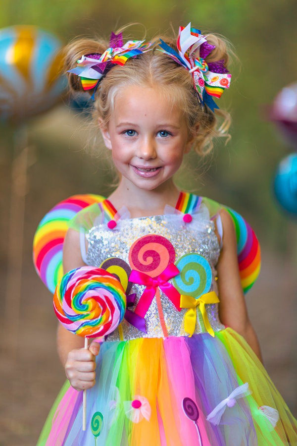 Candyland Princess Costume - 2 Piece Set - Sparkle in Pink
