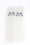 Cat Knee High Socks - Black or White - Sparkle in Pink