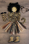 Cheetah Costume Set - Sparkle in Pink
