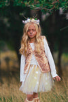 Deer Floral Antler Headband - Sparkle in Pink