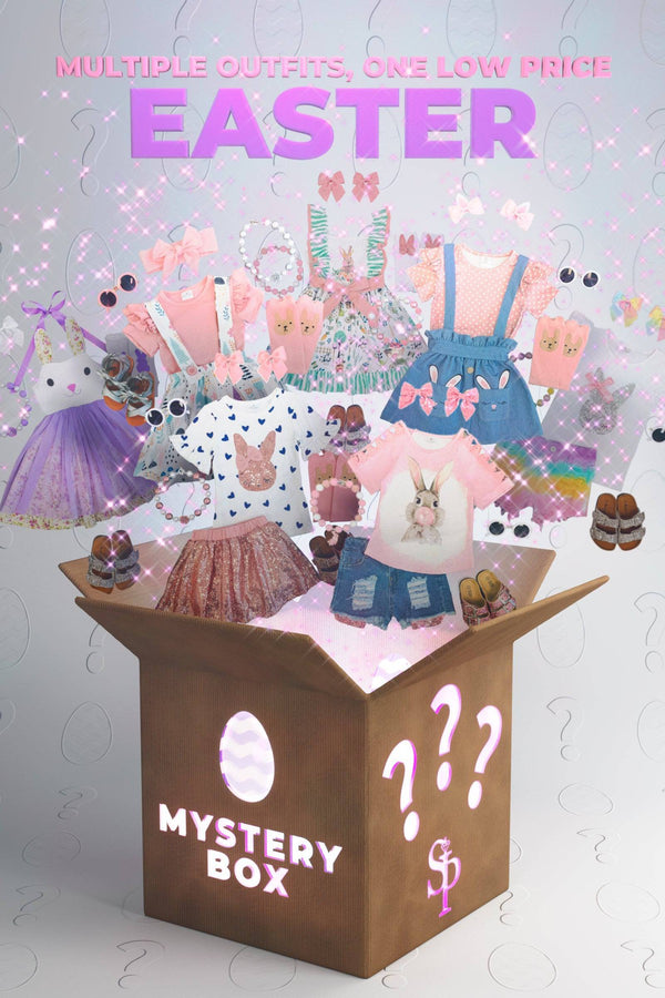 Easter Mystery Boxes - MANY SIZES - Sparkle in Pink