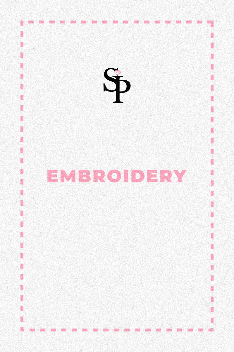 Embroidery - Sparkle in Pink