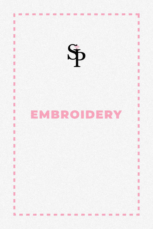 Embroidery - Sparkle in Pink
