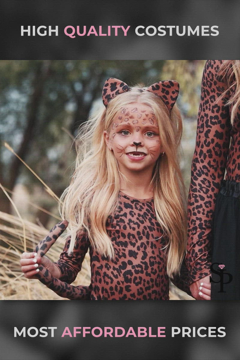 Mom & Me - Cheetah Costume Set