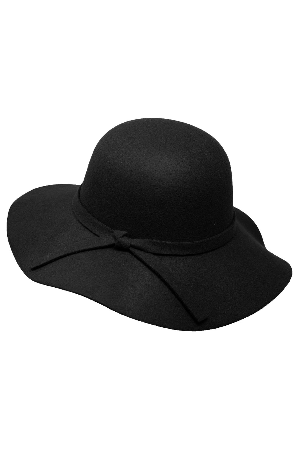 Felt Floppy Wide Brim Hat - Sparkle in Pink