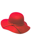 Felt Floppy Wide Brim Hat - Sparkle in Pink