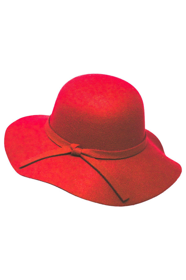 Felt Floppy Wide Brim Hat - Sparkle in Pink