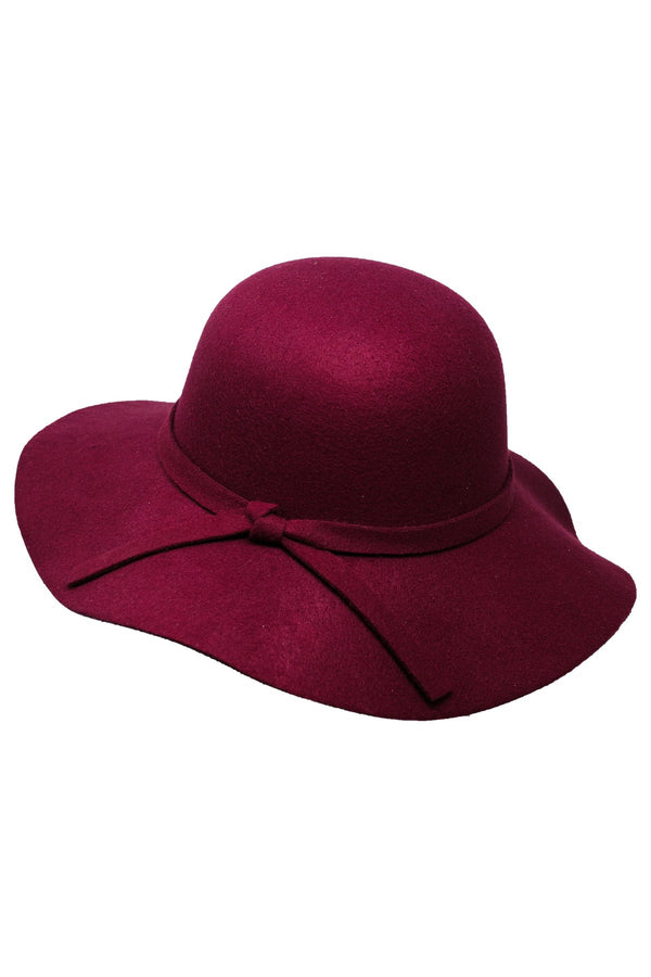 Felt Floppy Wide Brim Hat - Sparkle in Pink