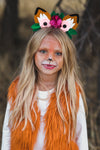 Fuzzy Fox Costume - 4 Piece Set - Sparkle in Pink