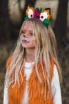 Fuzzy Fox Costume - 4 Piece Set - Sparkle in Pink
