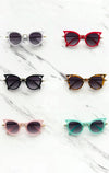 Girls Cat Eye Sunnies - Many Colors! - Sparkle in Pink