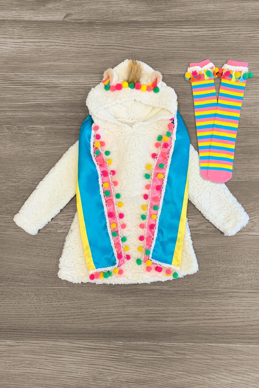 Llama Costume - 3 Piece Set - Sparkle in Pink