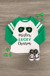 "Mister Lucky Charm" T-Shirt - Sparkle in Pink