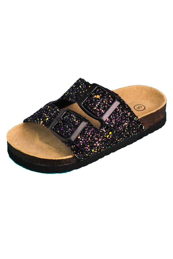 Mom & Me - Birkley Glitter Sandals - Many Colors! - Sparkle in Pink