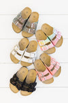 Mom & Me - Birkley Glitter Sandals - Many Colors! - Sparkle in Pink