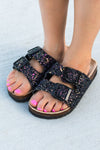 Mom & Me - Birkley Glitter Sandals - Many Colors! - Sparkle in Pink