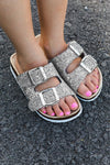 Mom & Me - Birkley Glitter Sandals - Many Colors! - Sparkle in Pink