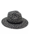 Mom & Me - Cheetah Felt Brim Hats - Many Colors! - Sparkle in Pink