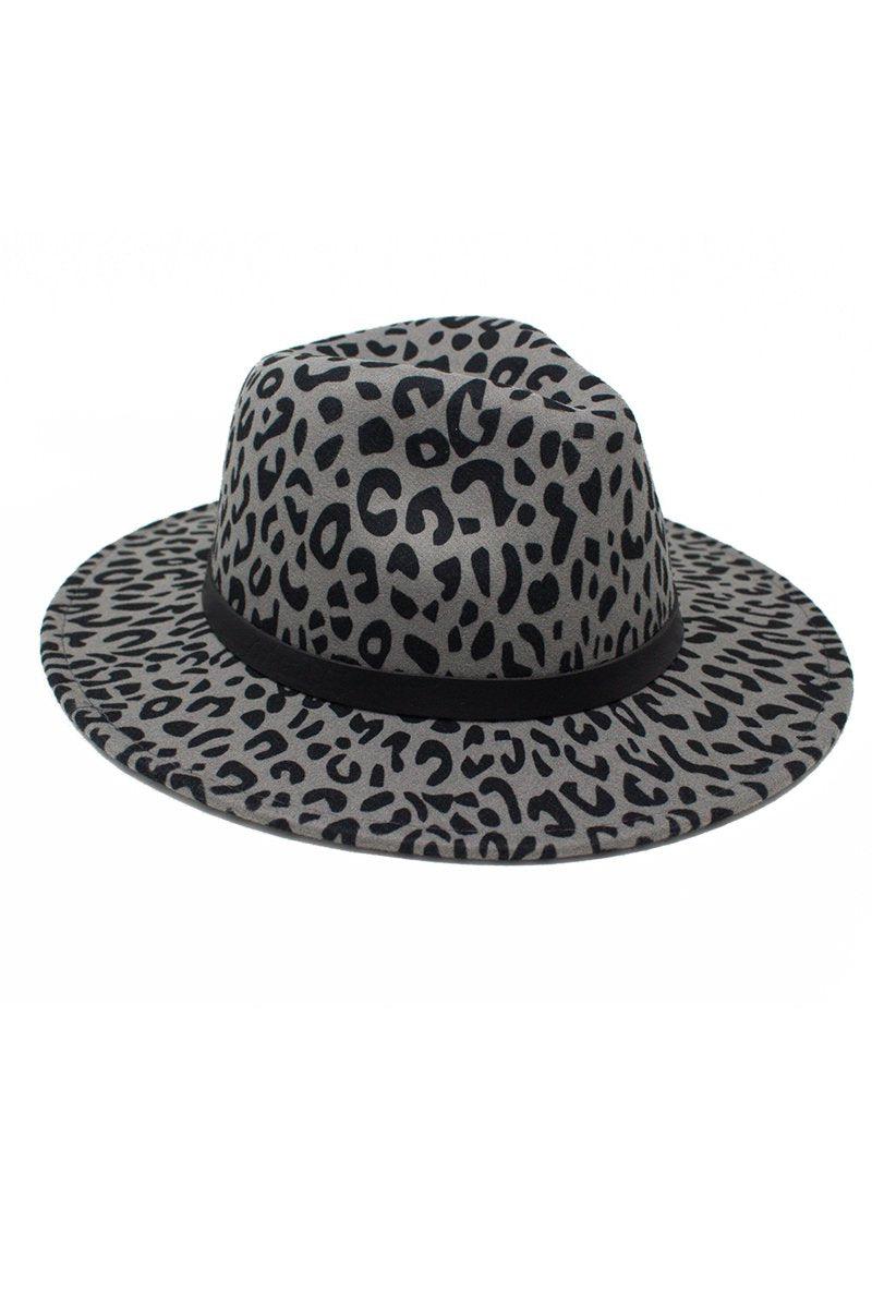 Mom & Me - Cheetah Felt Brim Hats - Many Colors! - Sparkle in Pink