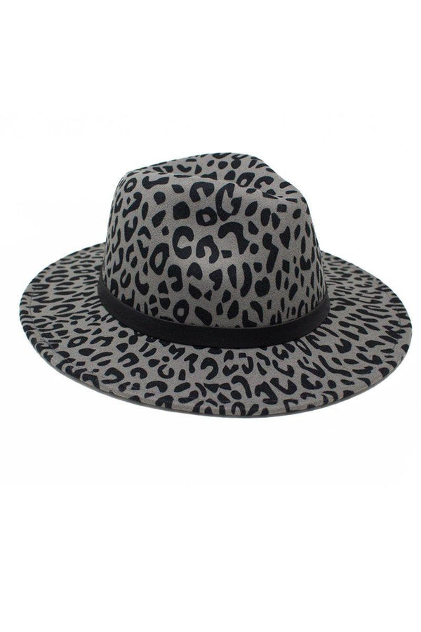 Mom & Me - Cheetah Felt Brim Hats - Many Colors! - Sparkle in Pink
