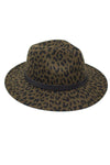 Mom & Me - Cheetah Felt Brim Hats - Many Colors! - Sparkle in Pink