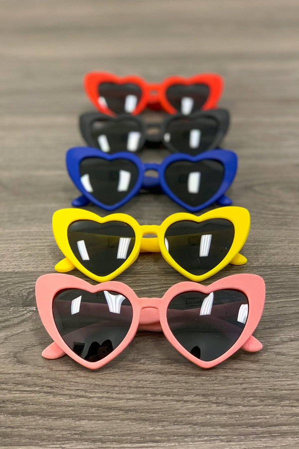 Mom & Me - Heart Eye Sunnies - Many Colors! - Sparkle in Pink