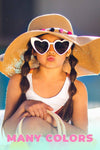 Mom & Me - Heart Eye Sunnies - Many Colors! - Sparkle in Pink