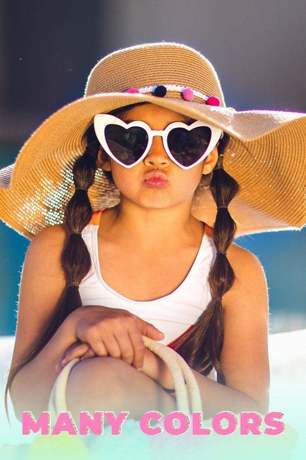 Mom & Me - Heart Eye Sunnies - Many Colors! - Sparkle in Pink