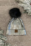 Mom & Me - Metallic Sparkle In Pink Beanies - Many Colors! - Sparkle in Pink