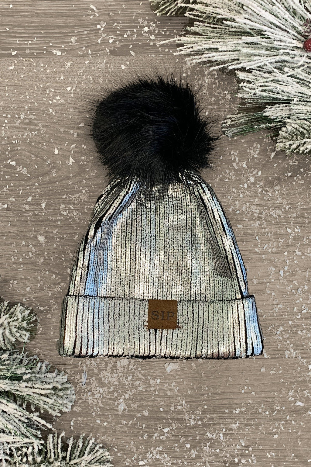 Mom & Me - Metallic Sparkle In Pink Beanies - Many Colors! - Sparkle in Pink