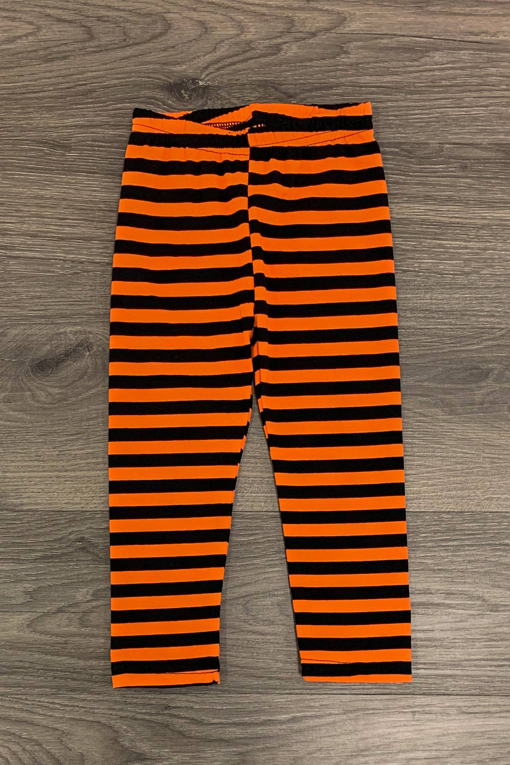 Mom & Me - Orange & Black Leggings - Sparkle in Pink