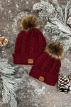 Mom & Me - Sparkle In Pink Beanie - Sparkle in Pink
