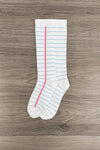 Notebook Knee High Socks - Sparkle in Pink