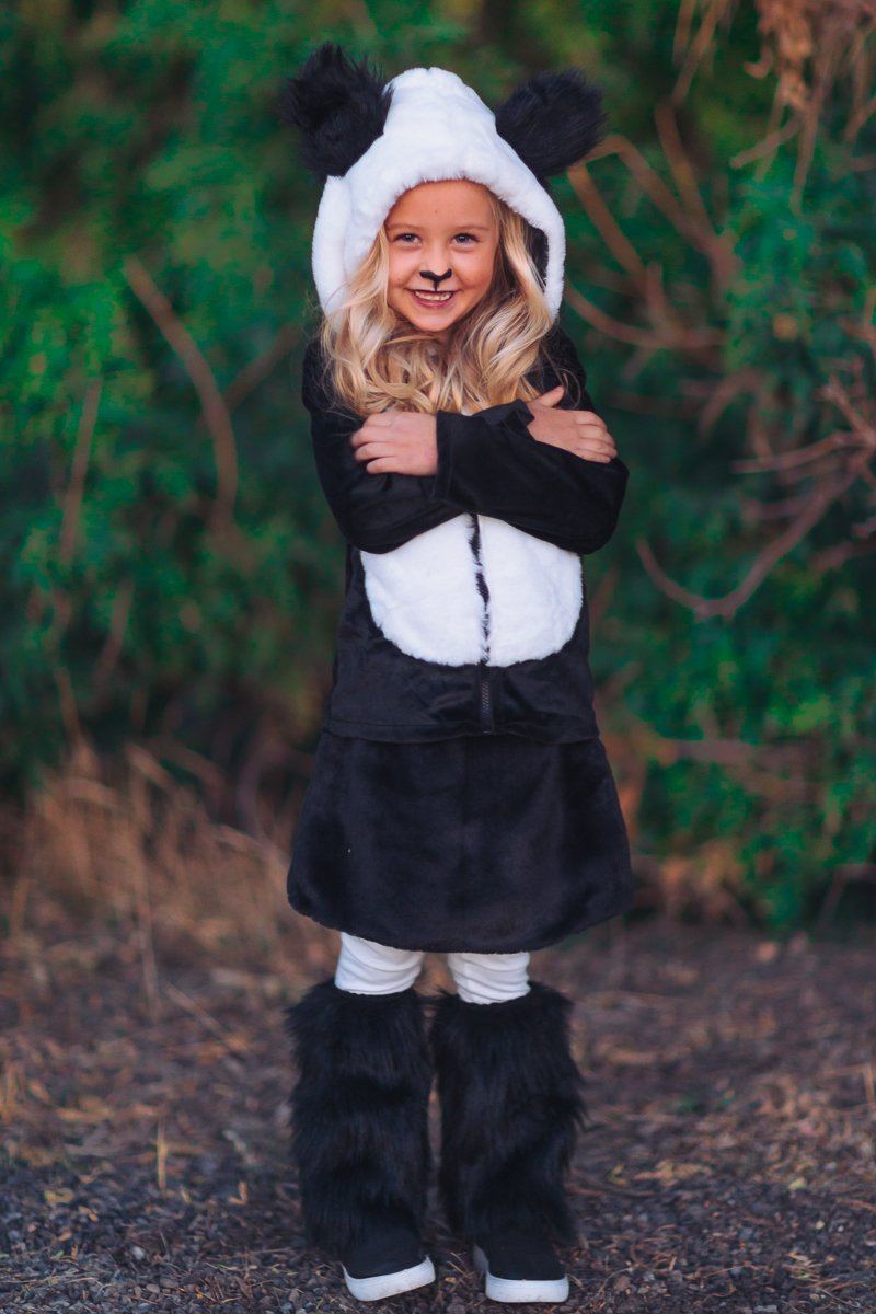 Panda Bear Costume - 3 Piece Set - Sparkle in Pink