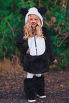 Panda Bear Costume - 3 Piece Set - Sparkle in Pink