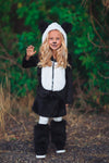 Panda Bear Costume - 3 Piece Set - Sparkle in Pink