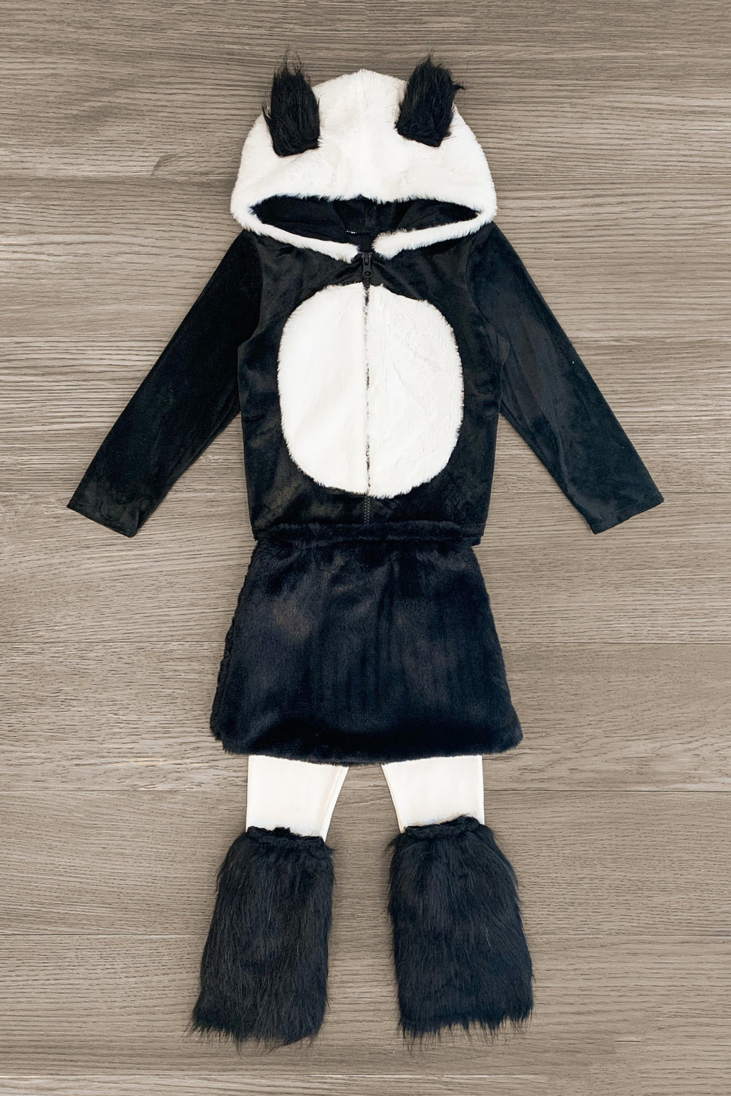 Panda Bear Costume - 3 Piece Set - Sparkle in Pink