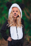 Panda Bear Costume - 3 Piece Set - Sparkle in Pink
