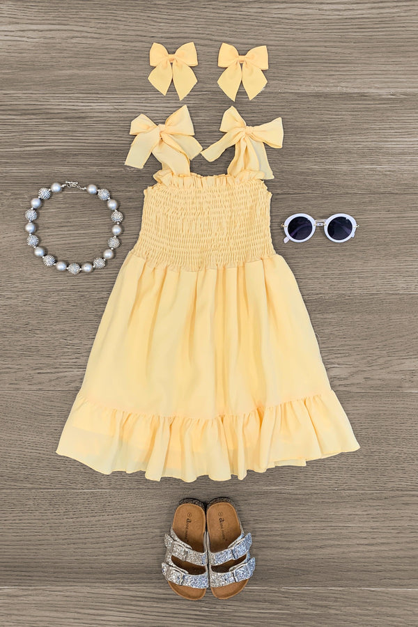 Pastel Tie Shoulder Dress - MANY COLORS! - Sparkle in Pink