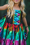 Rainbow Butterfly Costume - 3 Piece Set - Sparkle in Pink