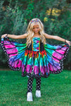 Rainbow Butterfly Costume - 3 Piece Set - Sparkle in Pink