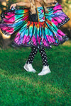 Rainbow Butterfly Costume - 3 Piece Set - Sparkle in Pink