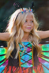 Rainbow Butterfly Costume - 3 Piece Set - Sparkle in Pink