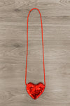 Red & Silver Flip Sequin Heart Purse - Sparkle in Pink