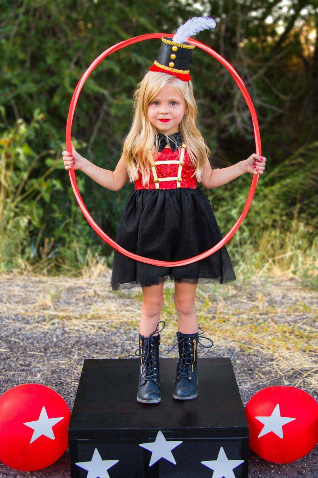 Ringmaster Costume Set - Sparkle in Pink