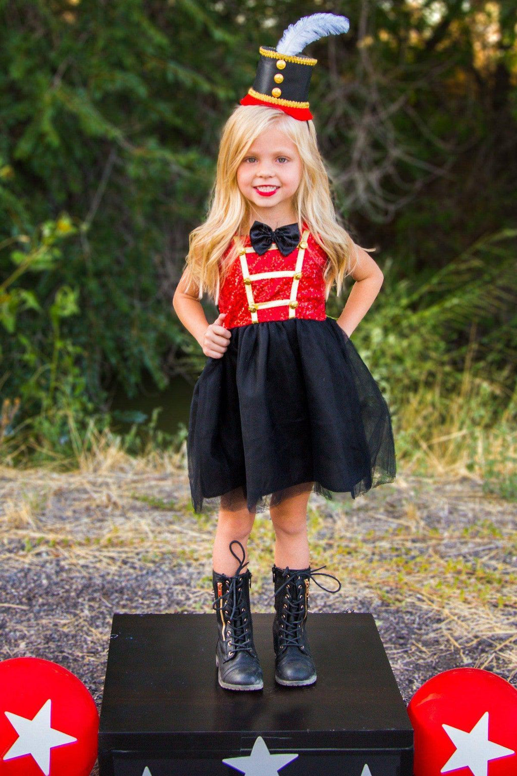 Ringmaster Costume Set - Sparkle in Pink