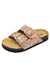 Birkley Glitter Sandals - MANY COLORS! - Sparkle in Pink